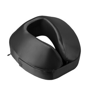 Slip Neck Pillow - Black Silk